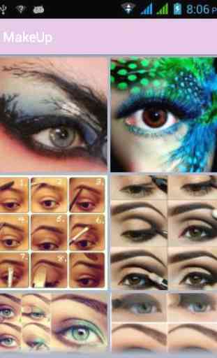 Ezee Eye Makeup Step By Step 3