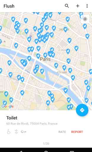 Flush - Public Toilet Finder 1