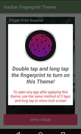 Hacker TouchScan AppLock Fake 3