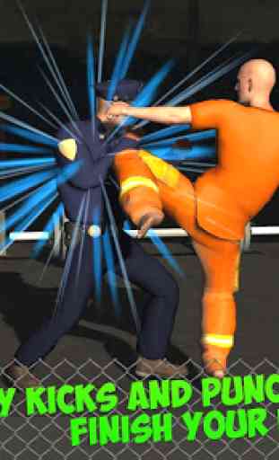 Hard Prison Escape Fighting 3D 2