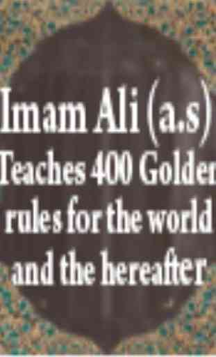 Imam Ali a.s 400 Golden Rules 1