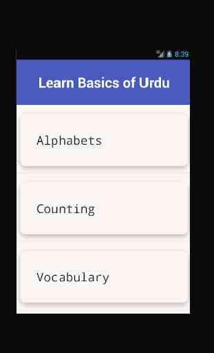 Learn Basics of Urdu 2