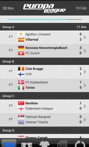 LiveScore Europa League 1