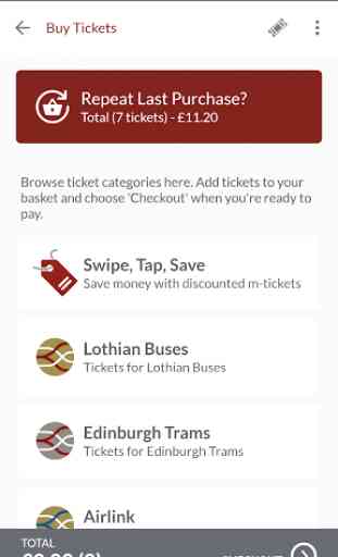 Lothian Buses M-Tickets 2