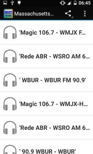 Massachusetts Radio Stations 1
