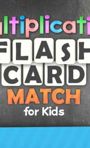 Match Flashcard Multiplication 1