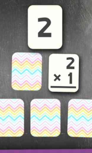 Match Flashcard Multiplication 2
