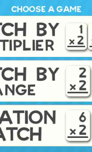 Match Flashcard Multiplication 3