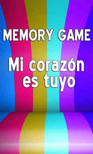 Mi Corazon Es Tuyo Memory Game 1