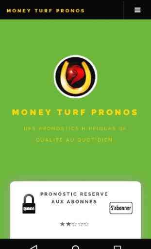 Money Turf Pronos 2