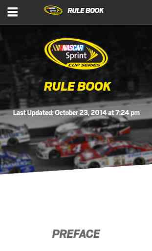 NASCAR Rules 3