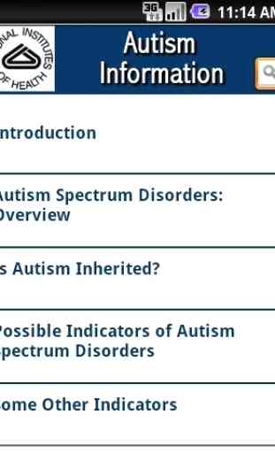 NIH: Autism Information 1