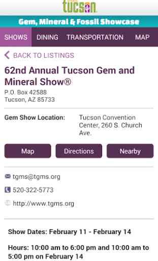 Official Tucson Gem Show Guide 2