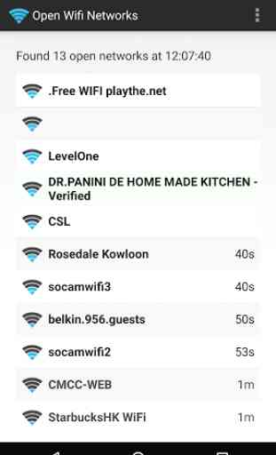 Open Wifi Network Finder 1
