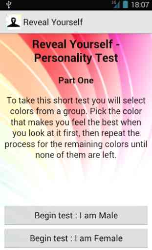 Reveal Uself Personality Test 1