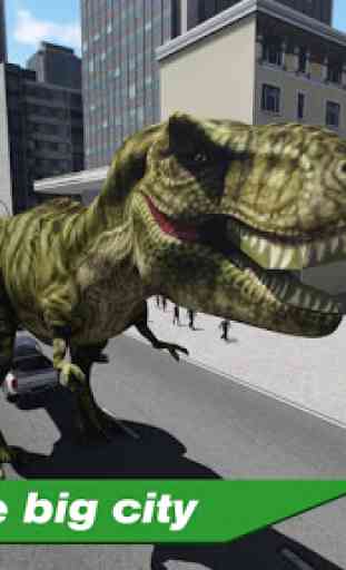 Simulator T-Rex in City 1