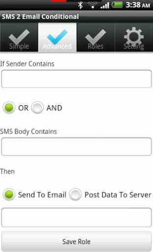 SMS 2 Email Conditional 2