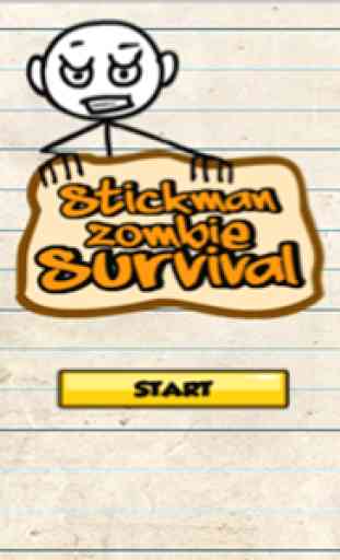 Stickman Zombie Survival 1