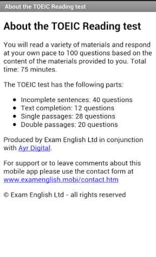 Exam English: TOEIC® Reading 3