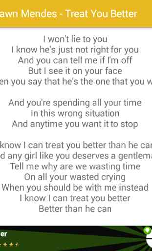 Treat You Better Lyrics Shawn 3