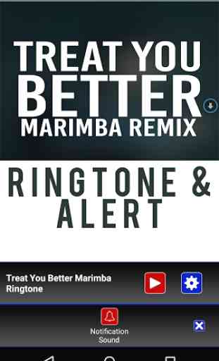 Treat You Better Marimba Tone 3
