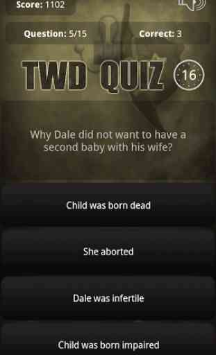 Trivia for The Walking Dead 2