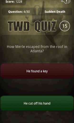 Trivia for The Walking Dead 3