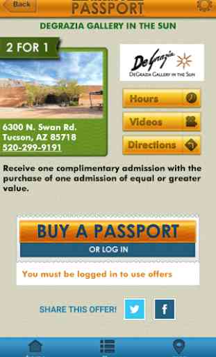 Tucson Attractions Passport 3