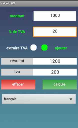 TVA calculatrice 1
