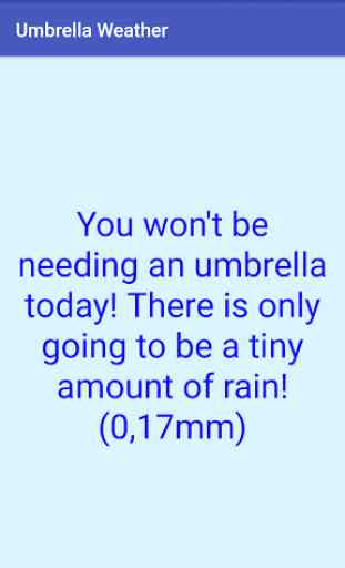Umbrella Weather 1
