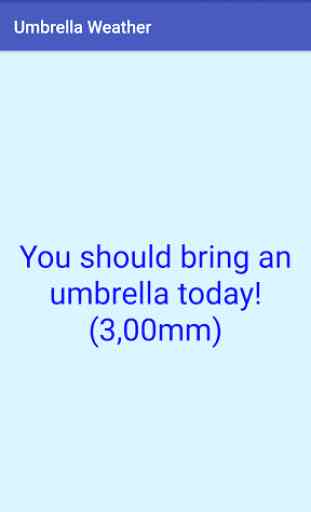 Umbrella Weather 3