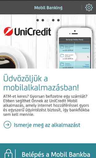 UniCredit Mobil alkalmazás 1