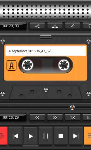 Magnétophone - Enregistrement app 3