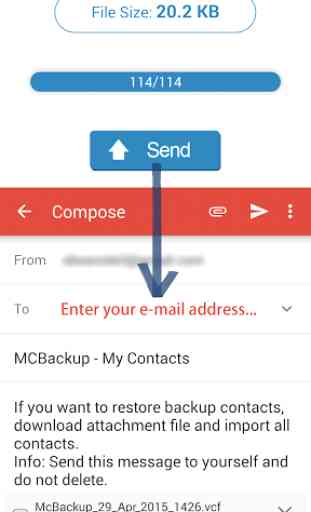MCBackup - My Contacts Backup 2