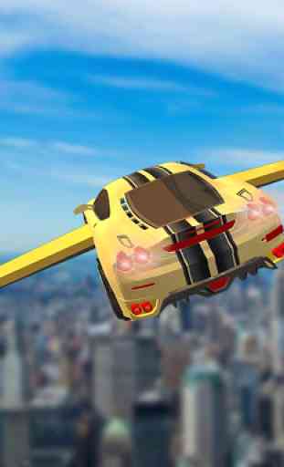 3D futuriste voiture volante 2