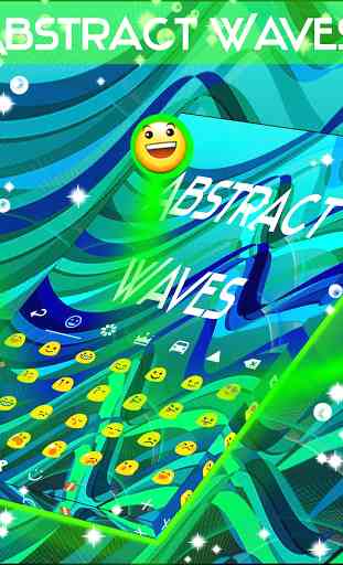 Abstract Waves clavier 3