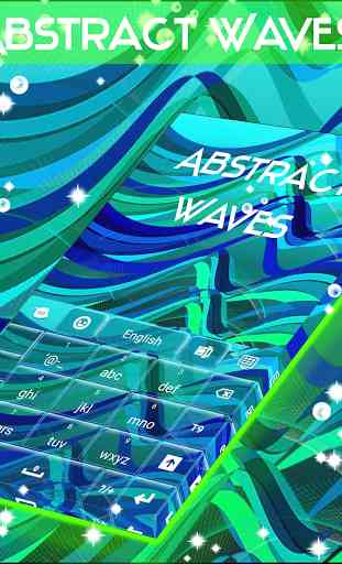 Abstract Waves clavier 4