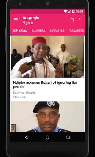 Aggregio: Nigeria News Reader 2