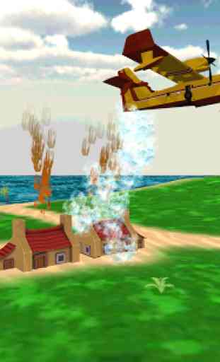 Airplane Firefighter 3D 2