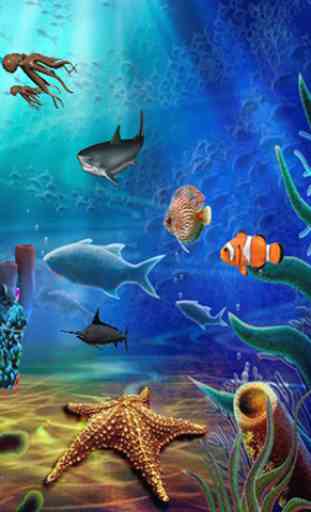 Aqua Life Free Live Wallpaper 1