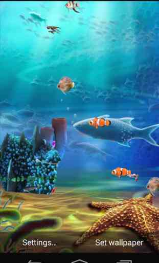 Aqua Life Free Live Wallpaper 2