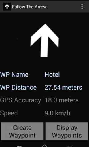 Arrow GPS Navigation Waypoints 1