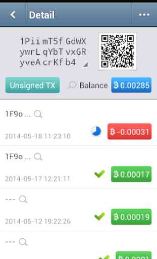 Bither - Bitcoin Wallet 4