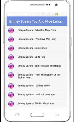 Britney Spears Top Lyric 2