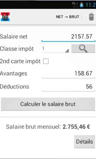 Calcul salaire Luxembourg 4