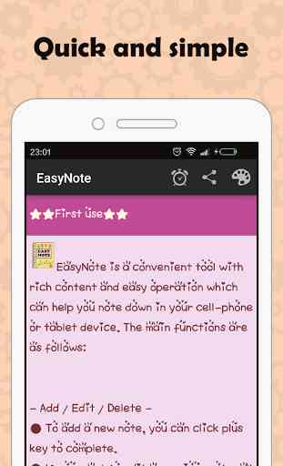 EasyNote - widget Bloc-notes 2