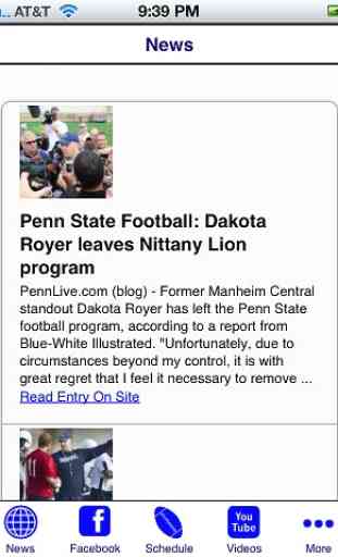 Football News Penn State Ed. 2