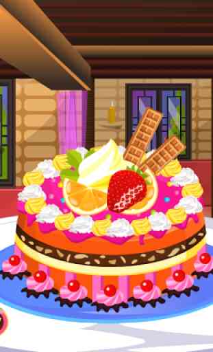 gâteau de caramel décoration 1