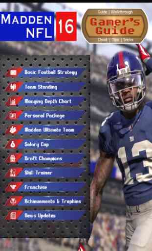 Guide for Madden NFL-16 1