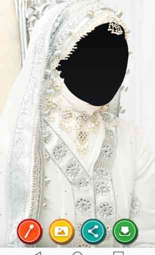 Hijab mariage montage photo 1